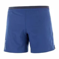Spodnie sportowe damskie - Spodenki Salomon Cross 7" Navy Peony - miniaturka - grafika 1
