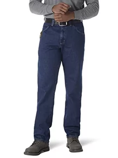 Koszulki męskie - Wrangler Mężczyźni Riggs Workwear Men'S Ripstop Carpenter Jeansy, Antique Indigo, 34W / 32L - grafika 1