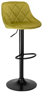 Oliwkowy hoker barowy K2-T28 - Taborety i hokery - miniaturka - grafika 1