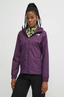 Kurtki damskie - The North Face kurtka outdoorowa Quest kolor fioletowy NF00A8BAV6V1 - grafika 1