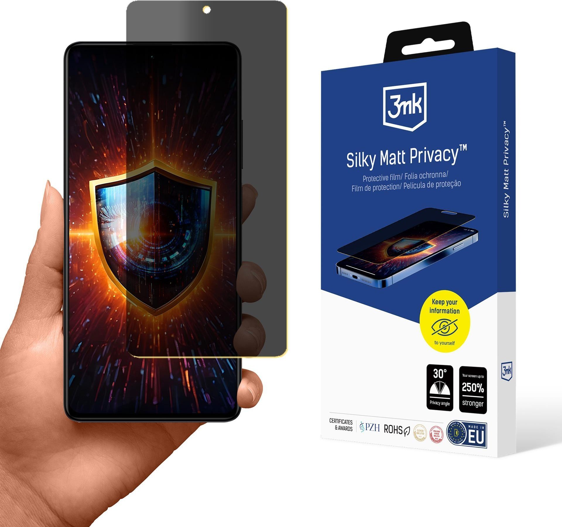 REDMI NOTE 12 PRO+ - 3MK SILKY MATT PRIVACY