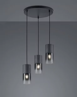 Trio ROBIN 3xE27 Lampa wisząca potrójna - Lampy sufitowe - miniaturka - grafika 1