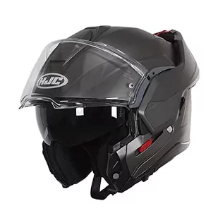 HJC, modułowy kask motocyklowy I100 mat titanium, XS - Kaski motocyklowe - miniaturka - grafika 1