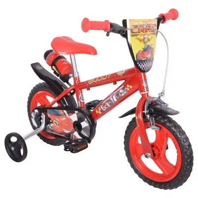 Rower dziecięcy DISNEY Auta 12 cali dla chłopca | Bezpłatny transport