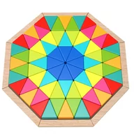 Układanki dla dzieci - Tooky Toy Puzzle trójkąty - miniaturka - grafika 1