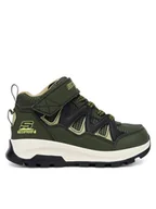 Buty dla chłopców - Skechers Trzewiki Storm Blazer 406377L OLBK Khaki - miniaturka - grafika 1