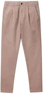 Spodnie męskie - United Colors of Benetton Spodnie męskie 42hmuf018 spodnie, jasnobrązowe 04b, 32, Jasnobrązowy 04b - miniaturka - grafika 1