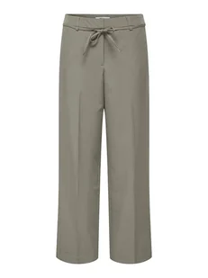 ONLY Spodnie w kolorze khaki - Spodnie sportowe damskie - miniaturka - grafika 1