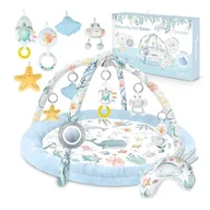 Maty edukacyjne - Mata edukacyjna interaktywna Ocean Nukido - niebieska - miniaturka - grafika 1