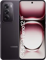 Telefony komórkowe - Oppo Reno 12 5G 12/256GB 5G Czarny - miniaturka - grafika 1