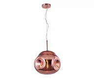 Lampy sufitowe - Klausen 111001 - Żyrandol na lince VITRO 1xE27/10W/230V śr. 35 cm róża złoty - miniaturka - grafika 1