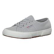 Buty dla dziewczynek - Superga 2750 JCOT Classic, S0003C0, trampki dziecięce, uniseks, szary - Szary Grey Ash 04y - 45 EU - miniaturka - grafika 1