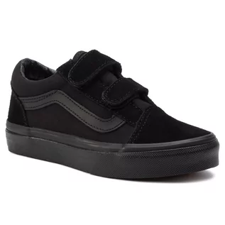 Baleriny - Tenisówki VANS - Old Skool V VN000VHEENR1 Blk/Blk - grafika 1