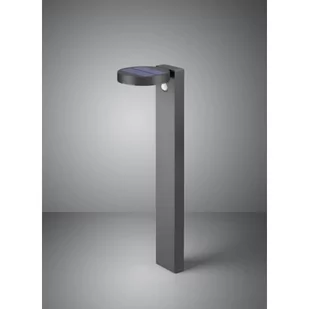 RL POSADAS Antracyt LED 4,5W Czujnik ruchu i zmierzchu, Zasilanie solarne 3000K IP44 Lampa ogrodowa stojąca RL R42251142 R42251142 - Lampy ogrodowe - miniaturka - grafika 1