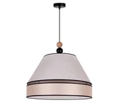 Lampy sufitowe - Duolla - Żyrandol na lince AVIGNON 1xE27/15W/230V śr. 60 cm beżowy - miniaturka - grafika 1