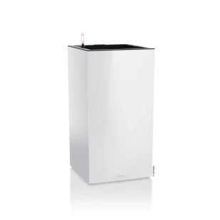 Donica Lechuza CANTO Premium Kolumna 40 LED biały połysk - Donice Donica Lechuza CANTO Premium Kolumna 40 LED biały połysk - Donice - miniaturka - grafika 1