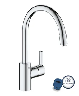 Grohe Feel - Bateria zlewozmywakowa z wyciąganą wylewką, chrom 32671002 - Baterie kuchenne - miniaturka - grafika 1