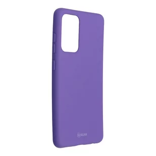 JELLY Futerał Roar Colorful Case - do Samsung Galaxy A52 5G / A52 LTE ( 4G ) Fioletowy - Etui i futerały do telefonów - miniaturka - grafika 1
