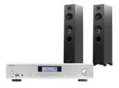 Zestawy stereo - Rotel A14 MKII (srebrny) + Diva 5 (czarny) - miniaturka - grafika 1