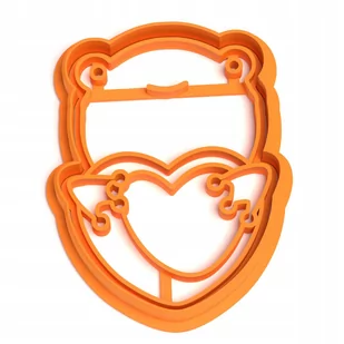 Foremka Żabka Żaba Serce Walentynki Wykrawacz - Formy do ciast Foremka Żabka Żaba Serce Walentynki Wykrawacz - Formy do ciast - miniaturka - grafika 1