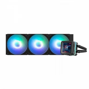 Zalman Chłodzenie procesora ALPHA2 DS A36 BL 360 mm CPU Liquid Cooler ALPHA2 DS A36 Black - Chłodzenie procesora - miniaturka - grafika 1