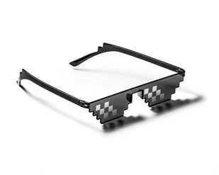 Okulary imprezowe thug life NEW - Okulary przeciwsłoneczne - miniaturka - grafika 1