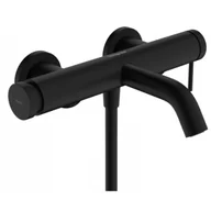 Baterie wannowe i prysznicowe - HANSGROHE 73422670 Tecturis S Jednouchwytowa bateria wannowa natynkowa Czarny Matowy - miniaturka - grafika 1