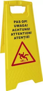 Hendi Potykacz informacyjny Śliska podłoga 663950 - Akcesoria gastronomiczne - miniaturka - grafika 2