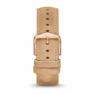 Akcesoria do zegarków - Jasnobrązowy pasek Fossil 22 mm Wander FTW2102 - miniaturka - grafika 1