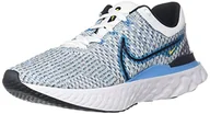 Trampki męskie - NIKE Męskie trampki React Infinity Run Fk 3, białe, czarne, niebieskie, orbit chlorine Blue, 44 EU - miniaturka - grafika 1