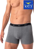 Majtki męskie - SZORTY KEY MXM-222 B25 GF (kolor grafit, rozmiar XL) - miniaturka - grafika 1