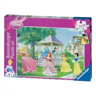 Ravensburger Puzzle Disney Magiczne Księżniczki 2x24 - Puzzle - miniaturka - grafika 2