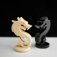 Gry planszowe - "Smok" - Rozszerzenie Do Gry W Szachy - Komplet Dwóch Figur - miniaturka - grafika 1