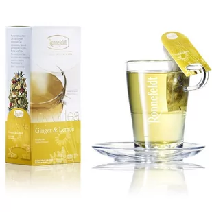 Ziołowa herbata Ronnefeldt Joy Of Tea Ginger & Lemon 15x4g - Herbata - miniaturka - grafika 2