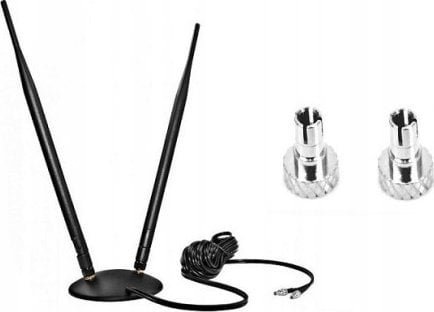 Antena Trans-Data Antena Dual Lte 10Db Huawei Zte Crc9 Ts9 Ts5 E3372