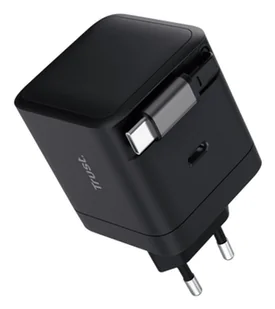 Trust Maxo Uniwersalne Czarny Prąd przemienny Szybkie ładowanie Wewnętrzna - Ładowarki do telefonów - miniaturka - grafika 1