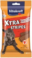 Przysmaki dla psów - Vitakraft VITAKRAFT XTRA STRIPES wołowina 200g przysm d/psa - miniaturka - grafika 1