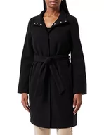 Płaszcze damskie - VERO MODA Damski płaszcz VMPOPALLY COAT BOOS, czarny, XS - miniaturka - grafika 1