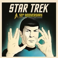 Kalendarze - Star Trek 50Th Anniversary - oficjalny kalendarz 2017 - miniaturka - grafika 1