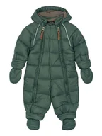 Pajacyki dla niemowląt - mikk-line Kombinezon zimowy w kolorze zielonym - miniaturka - grafika 1