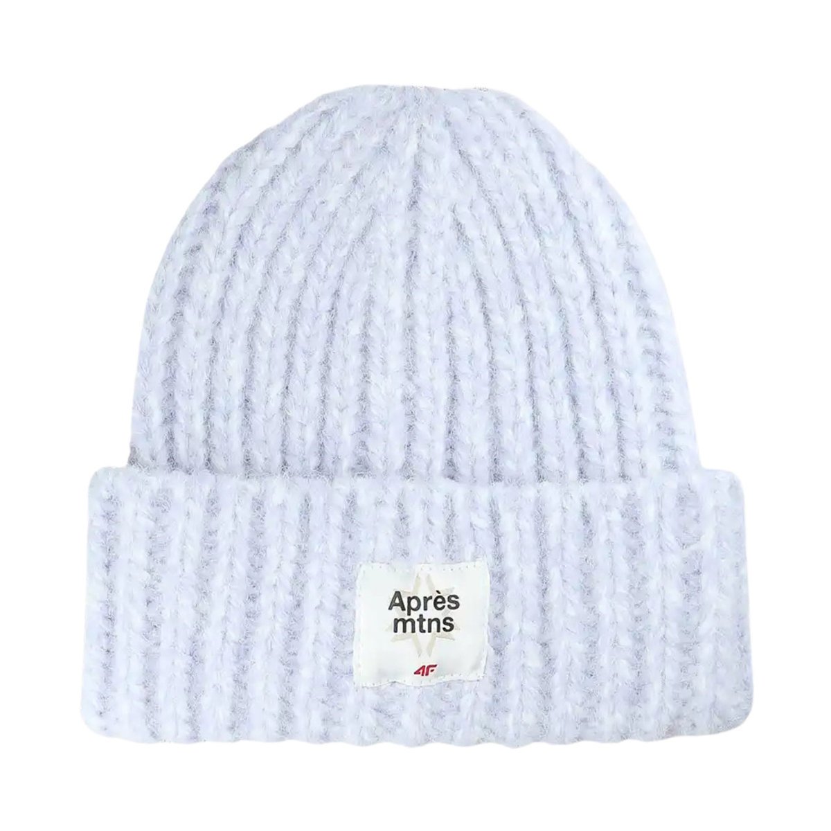 Czapka damska 4F F572 jasny fiolet melanż 4FWAW25ACAPF572 52M