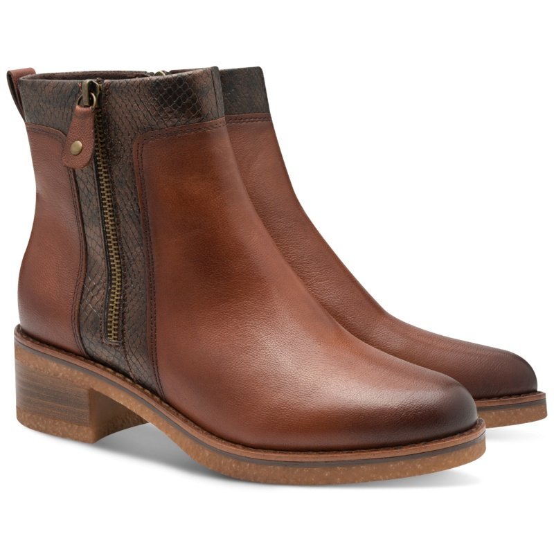 Botki damskie Marco Tozzi 2-25064-43 39C COGNAC COMB R.37