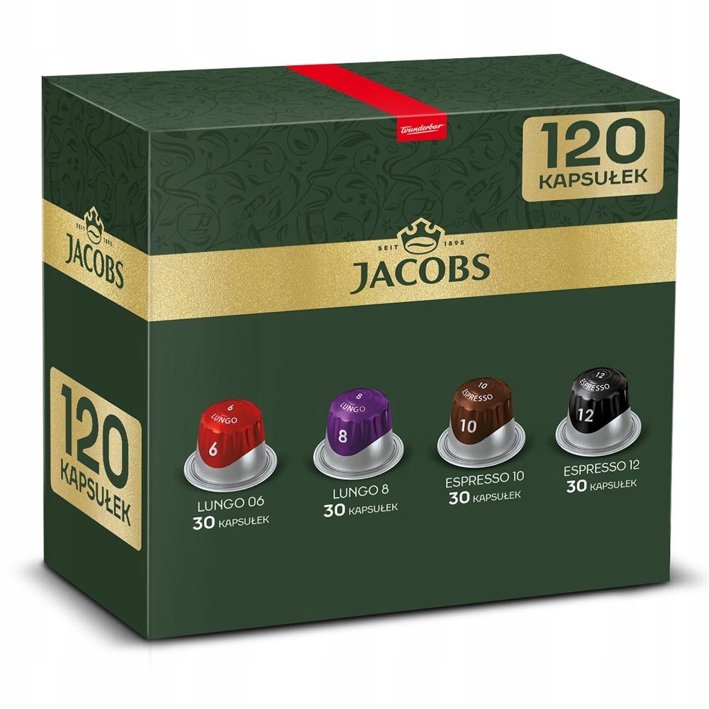 Zestaw Kapsułki Jacobs do Nespresso(r)* 120 kapsułek