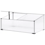 Szklarnie ogrodowe - Szklarnia ogrodowa SERIFOS Srebrny 60 cm B674840 - miniaturka - grafika 1