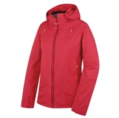 Kurtki i kamizelki sportowe damskie - Kurtka damska Husky Nelori L Rozmiar: L / Kolor: czerwony - miniaturka - grafika 1