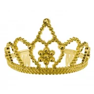 Dodatki do strojów karnawałowych - GO Tiara diadem złoty - 1 szt. DIZLO-YH - miniaturka - grafika 1
