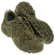 Buty trekkingowe męskie - Buty wojskowe taktyczne trekkingowe Lowa Zephyr Gtx Low Tf Zielone 44 - miniaturka - grafika 1