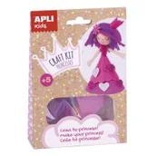 Zabawki kreatywne - Apli Kids Zestaw artystyczny Różowa Księżniczka - miniaturka - grafika 1