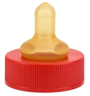 Smoczki do butelek - Jednorazowy smoczek do butelki dla wcześniaków okrągły lateks rozmiar 1M 142.020 Nuk MedicPro - miniaturka - grafika 1