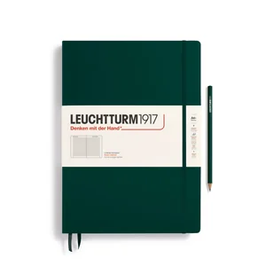 Notatnik Leuchtturm1917 Master A4+, Linie, Forest Green - Notesy i bloczki - miniaturka - grafika 1